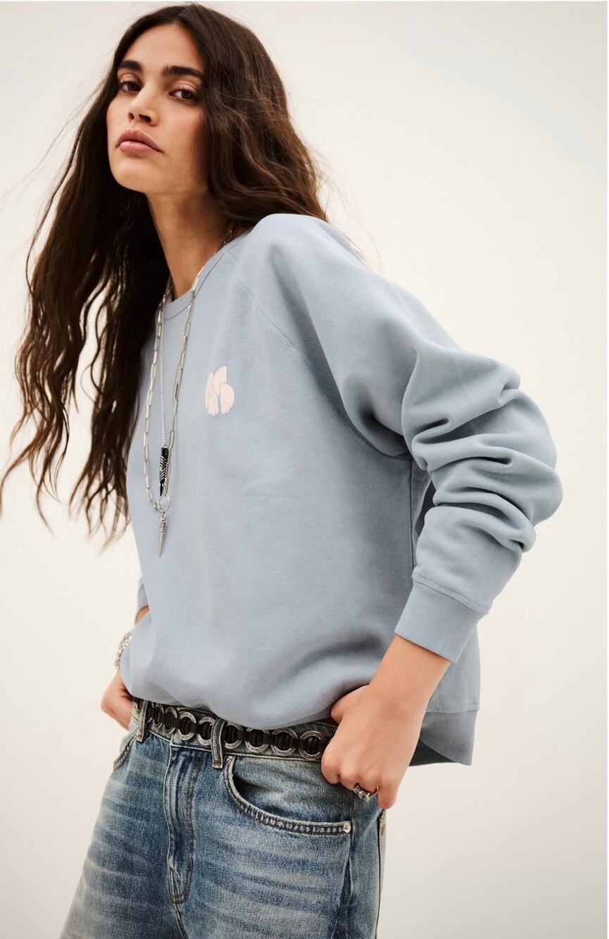 Ba&sh logo Quote sweatshirt